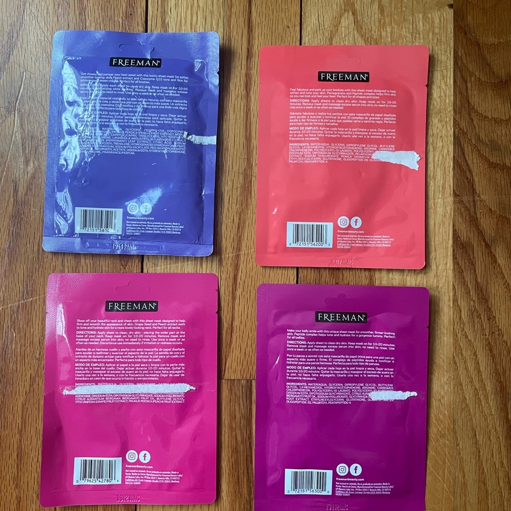 Freeman Sheet Mask Bundle - Picture 2 of 2